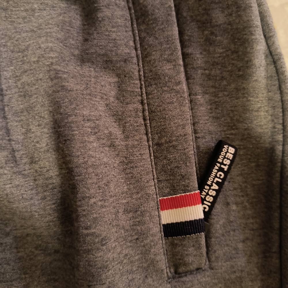 J&S Just Sun 2XL gray lightweight sweat pants